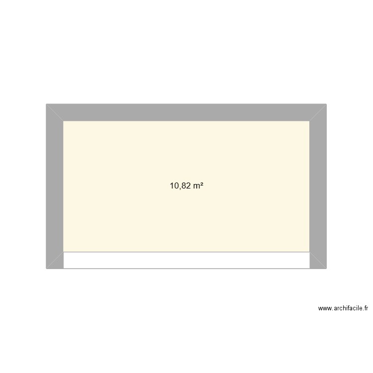 abris type. Plan de 0 pièce et 0 m2