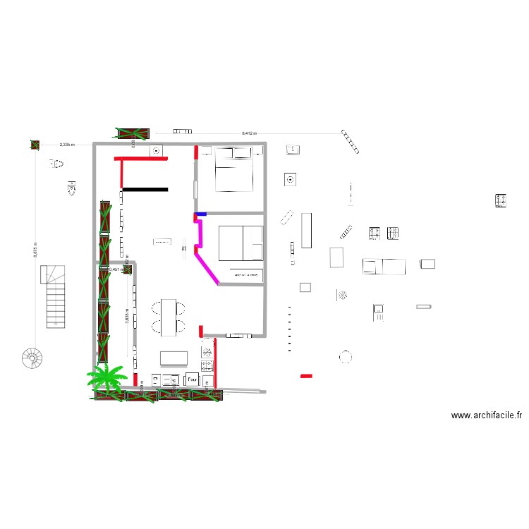 KODOK last a. Plan de 0 pièce et 0 m2