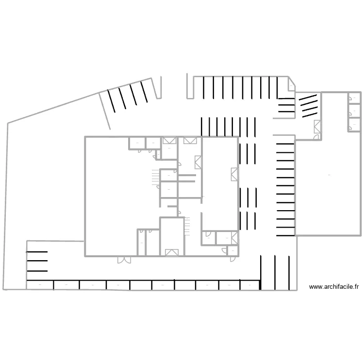 Audi laval. Plan de 24  et 1852 m²