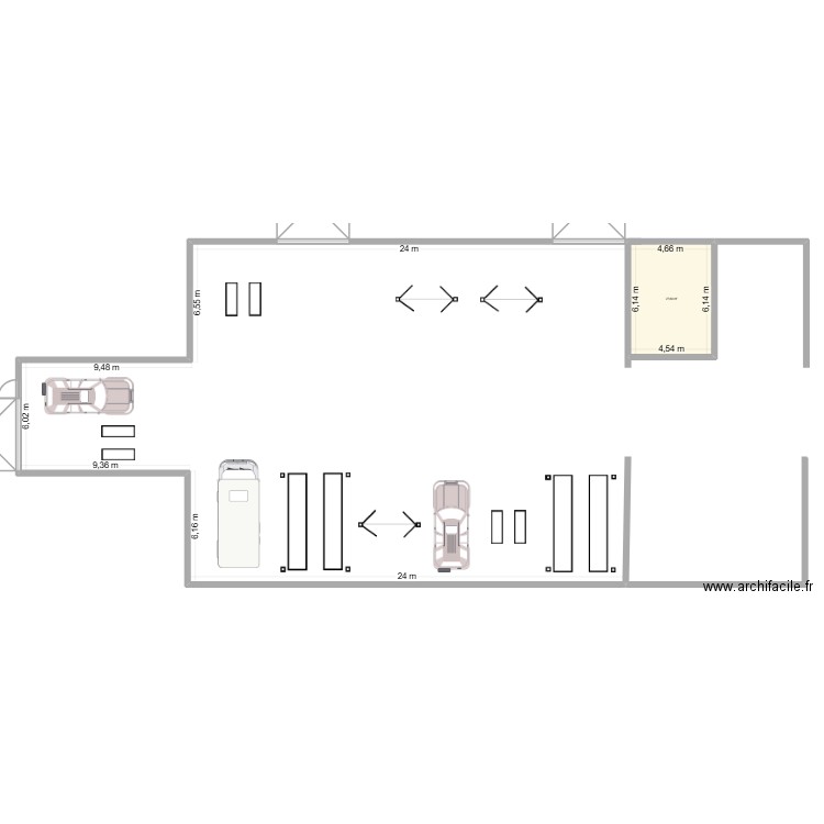 montchapet dijon 2. Plan de 1 pièce et 28 m2