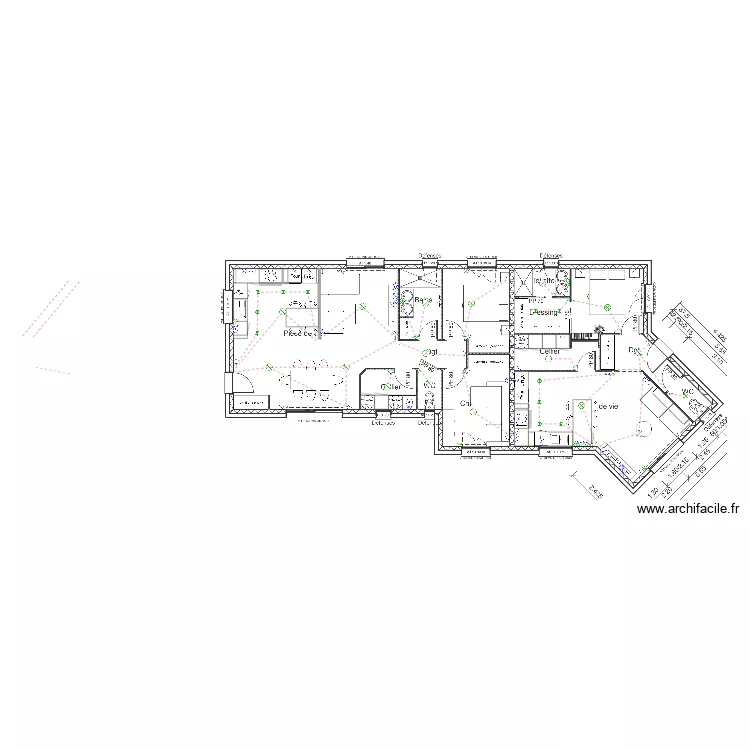 Surbaix - Am&eacute;nagement. Plan de 