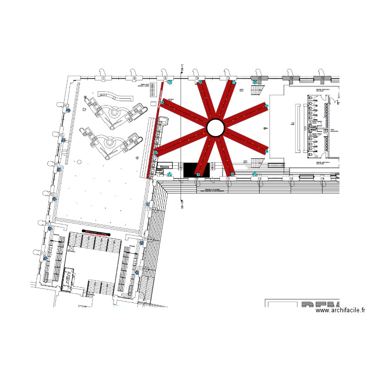 BFM implantation EGG Pictet. Plan de 0 pièce et 0 m2