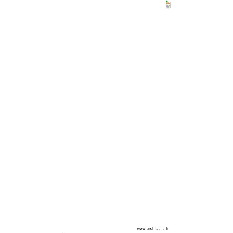 Vignola PL1. Plan de 6 pièces et 74 m2