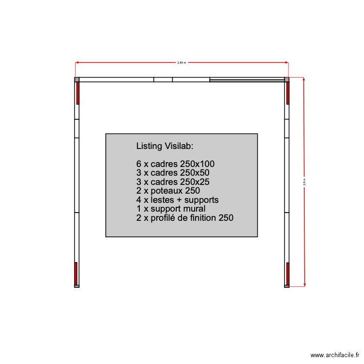 stand Visilab 2.. Plan de 0 pièce et 0 m2