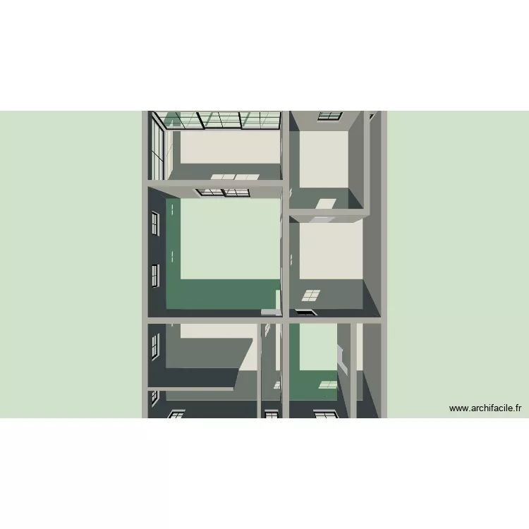 Marga. Plan de 5 et 74 m² Marga. Plan de 5 et 74 m²