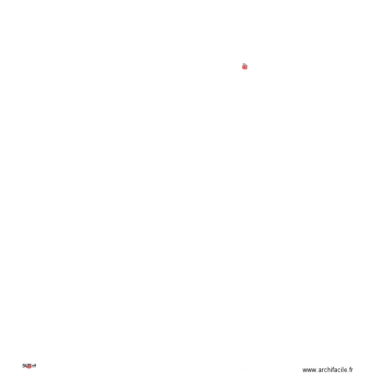 maison PP SD. Plan de 8 pièces et 185 m2
