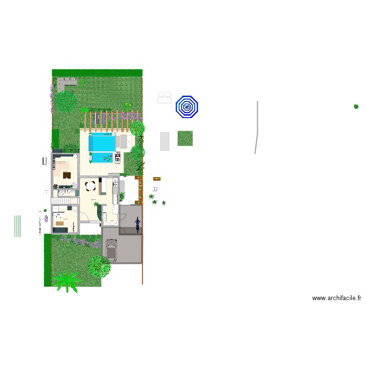 Planta Baja B. Plan de 4 pièces et 64 m2