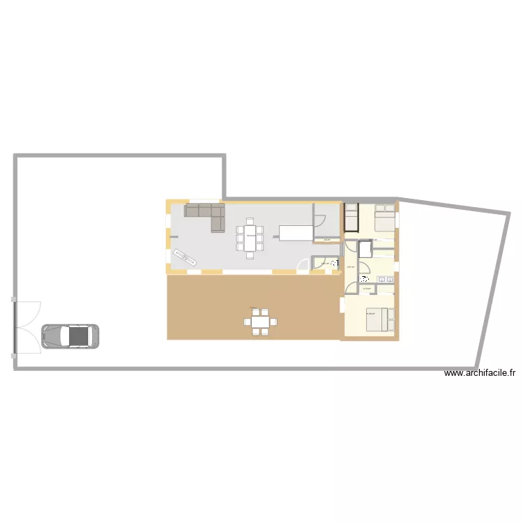 saint hilaire 1. Plan de 7 et 88 m² saint hilaire 1. Plan de 7 et 88 m²