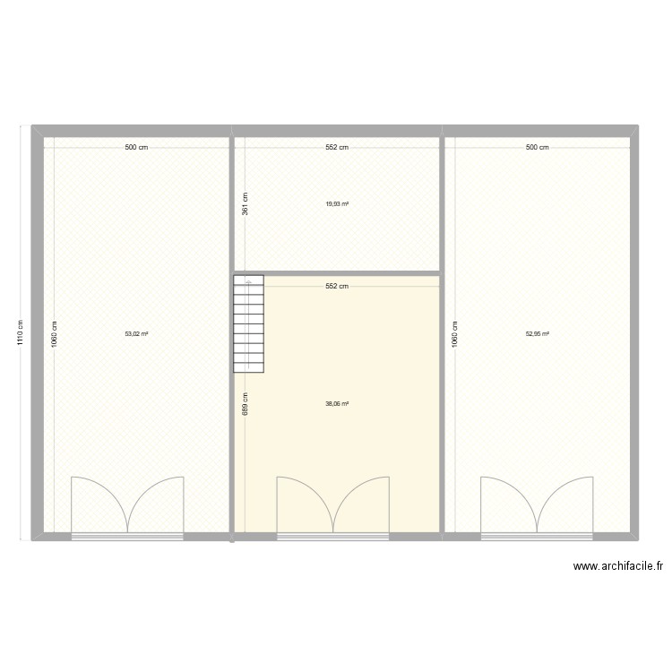 garage. Plan de 0 pièce et 0 m2