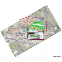 15m -en vue agrandissement- petite terrasse-grande salle reunion-rideau -ventilation -entree petite serre piscine interieure