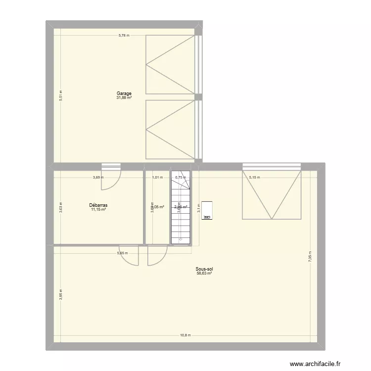 id&eacute;es2. Plan de 5  et 107 m²