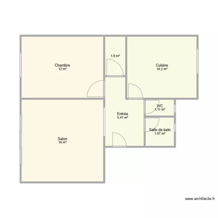 cochard michel. Plan de 