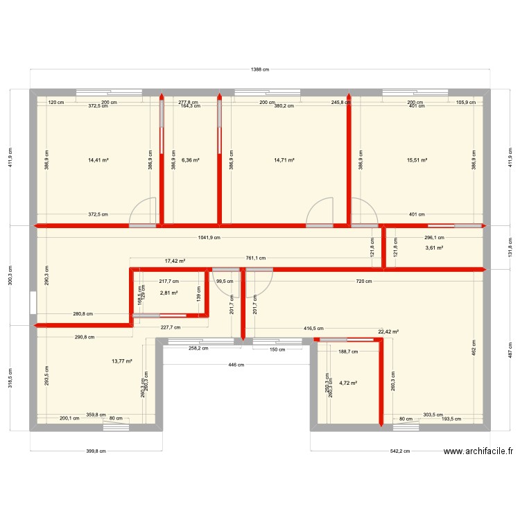 chalet luc. Plan de 0 pièce et 0 m2