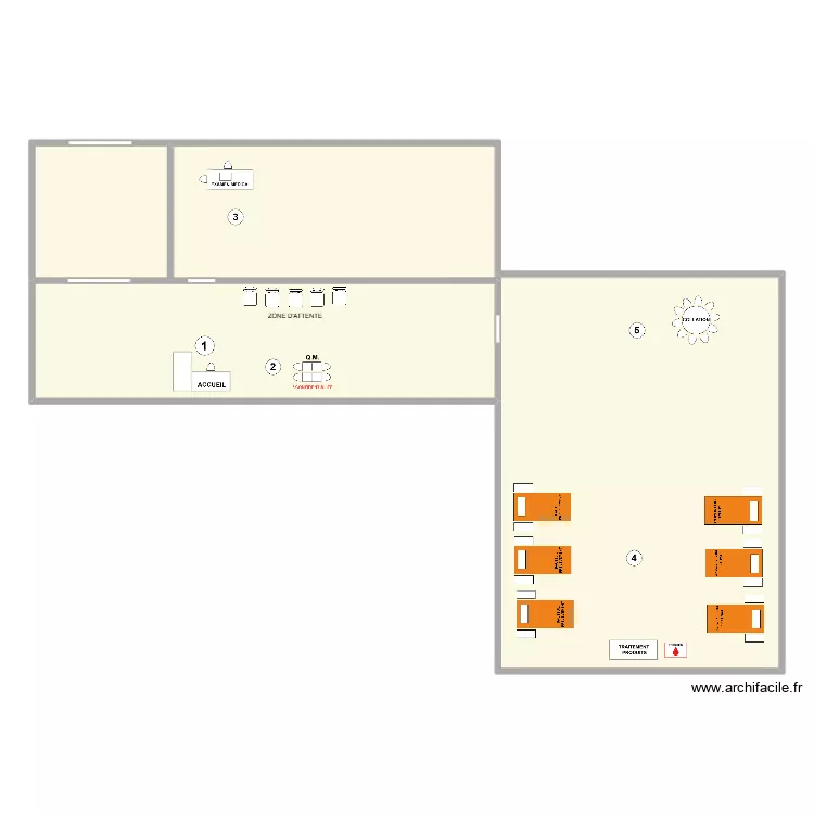 CEVA Logistics. Plan de 4  et 218 m²