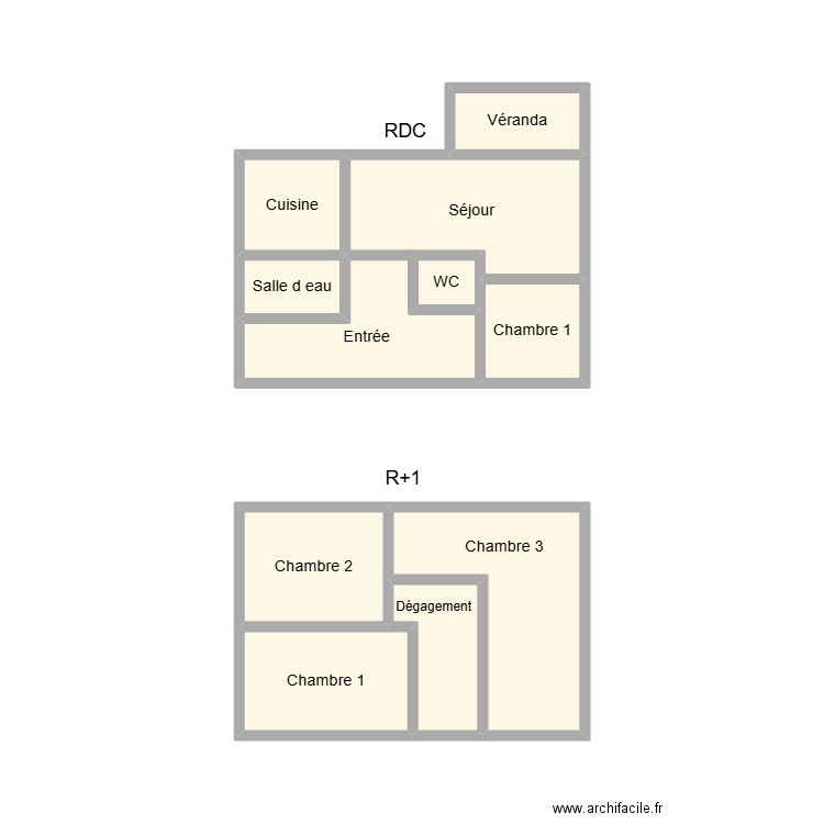 2509 ROUDAUT. Plan de 11 pièces et 18 m2