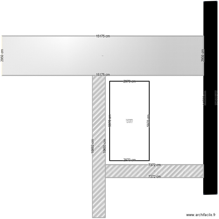 TERRAIN . Plan de 5 pièces et 5118 m2