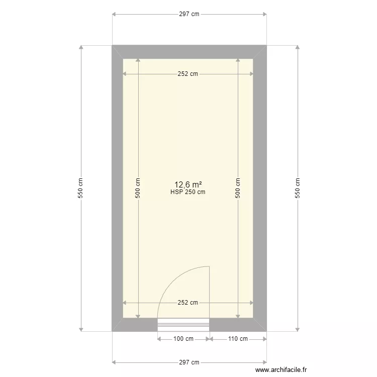 2222. Plan de 1 et 13 m² 2222. Plan de 1 et 13 m²