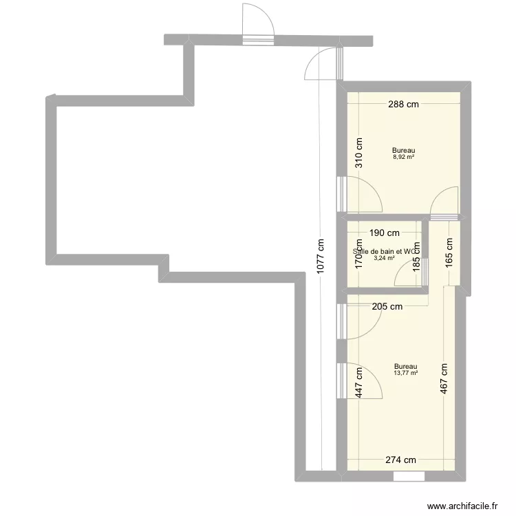 TAMARISSIERE Ouest. Plan de TAMARISSIERE Ouest. Plan de