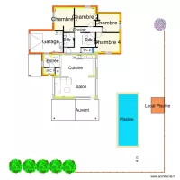 Disposition des pi&egrave;ces