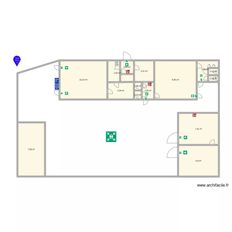 plan mairie. Plan de 