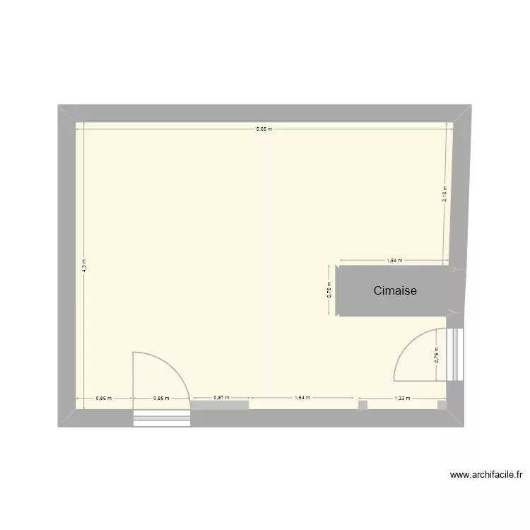 Plan médiation. Plan de 2 et 24 m² Plan médiation. Plan de 2 et 24 m²