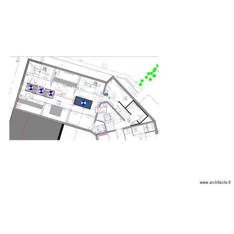 plan grenier 1123 v2. Plan de 0 pièce et 0 m2