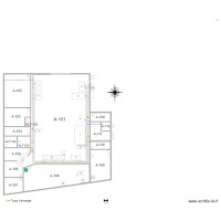 Plan de la halle
