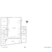 Plan de la halle