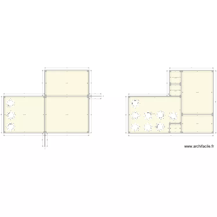 plan lille. Plan de 9  et 609 m²