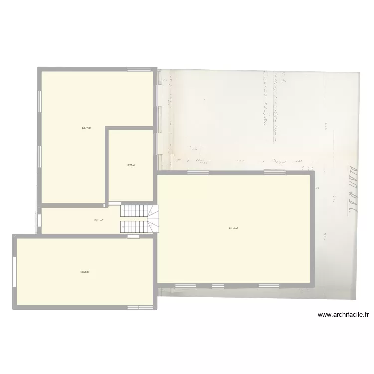 plan étude. Plan de 5 et 210 m² plan étude. Plan de 5 et 210 m²