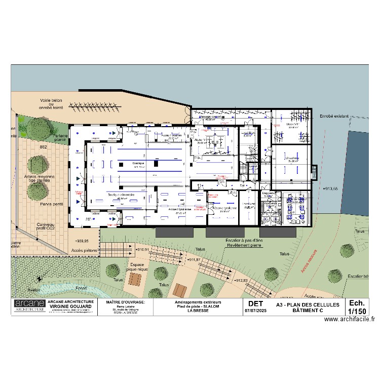 BAT C V 11/07. Plan de 0 pièce et 0 m2