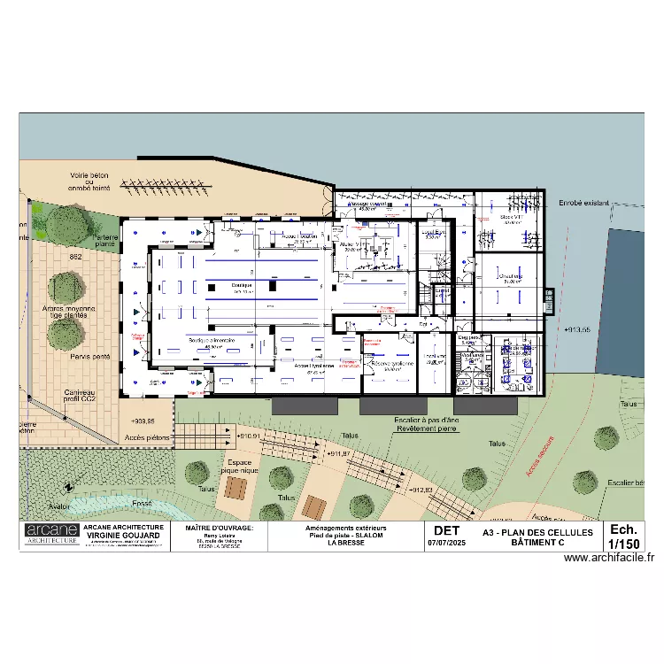 BAT C V 11/07. Plan de 