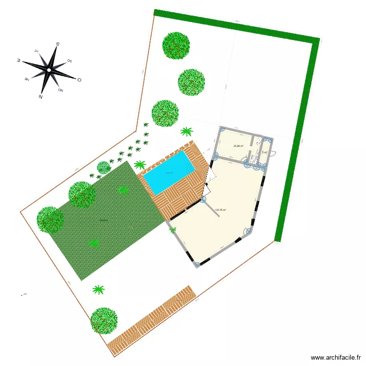 MAISON BISCA. Plan de MAISON BISCA. Plan de