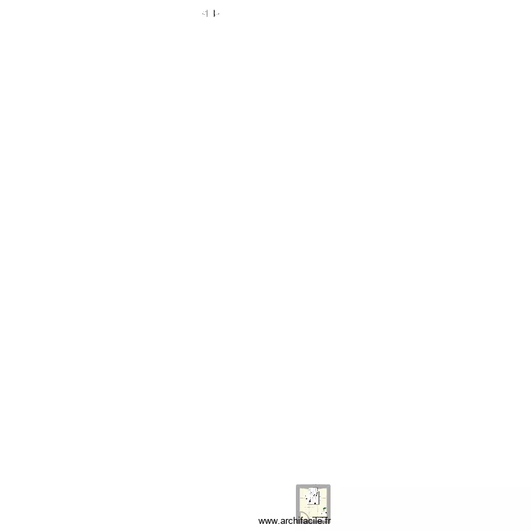 bureau VB VV. Plan de 1  et 11 m²