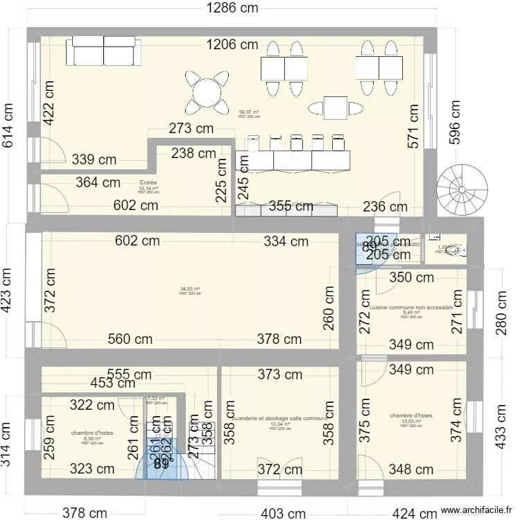 essai communs avec scoot. Plan de 