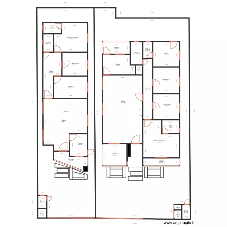Plan kombe distribution . Plan de 