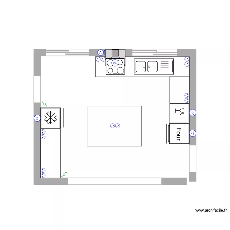 Cuisine 1. Plan de Cuisine 1. Plan de