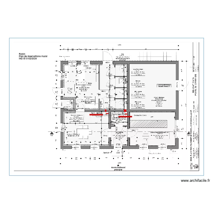 ROBIN_PLAN RESA MURAL_RDC_IND A_COLAS ST MAUDEZ. Plan de ROBIN_PLAN RESA MURAL_RDC_IND A_COLAS ST MAUDEZ. Plan de