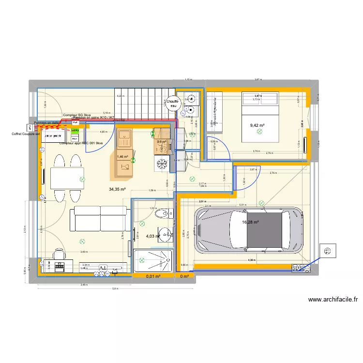 SJDV3 RDC v6. Plan de 