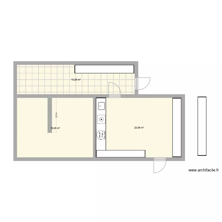 local technique citerne 2. Plan de 3 et 57 m² local technique citerne 2. Plan de 3 et 57 m²