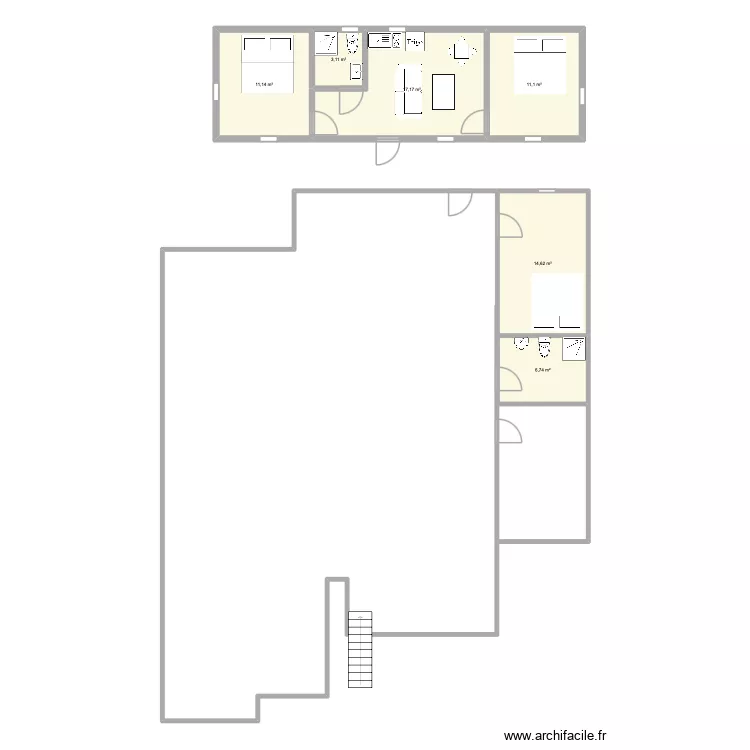 maman Madeleine. Plan de 