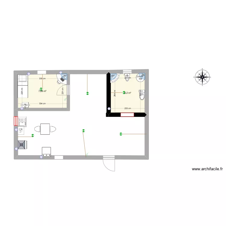 Co inter nouveau travail . Plan de 