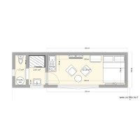 Tiny house 840x255cm sans terrasse