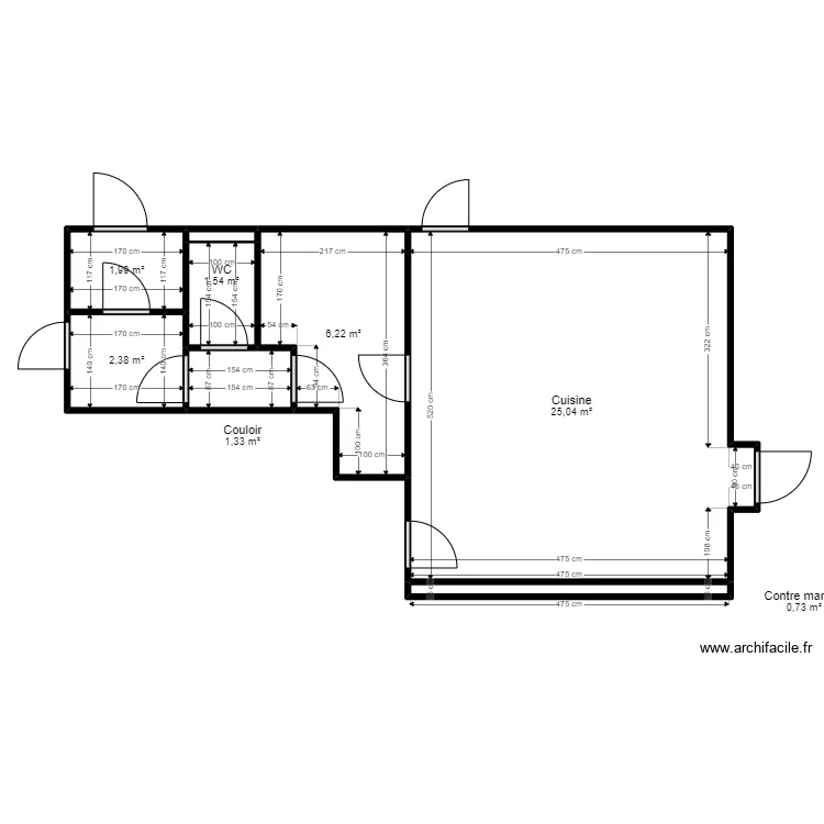 GROLIER. Plan de 