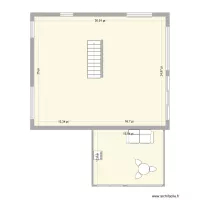 chalet 5 rdc haut deux chambre et bureau
