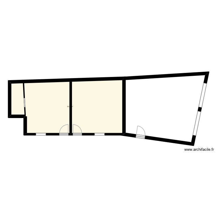 chambre. Plan de 0 pièce et 0 m2
