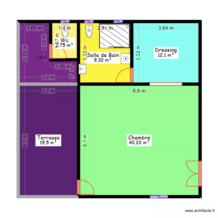 TTAMAKEHE 1117. Plan de 6 et 91 m² TTAMAKEHE 1117. Plan de 6 et 91 m²