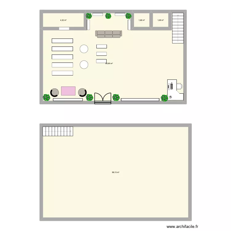 Plan de masse. Plan de 5 Pièces et 187 m² Plan de masse. Plan de 5 Pièces et 187 m²