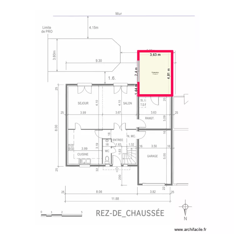 kest. Plan de 1 Pièce et 17 m² kest. Plan de 1 Pièce et 17 m²