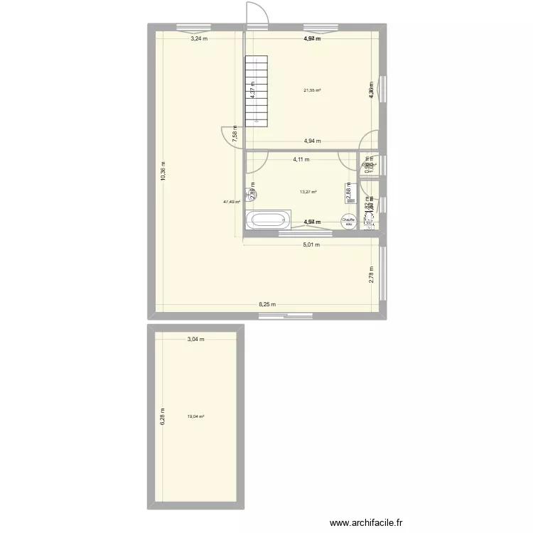 MAISON WI*ZERNES3. Plan de 5 Pièces et 102 m²